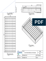 Plano de plataforma de concreto F'C=210 Kg/cm2