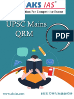 Upsc Mains QRM GS-1