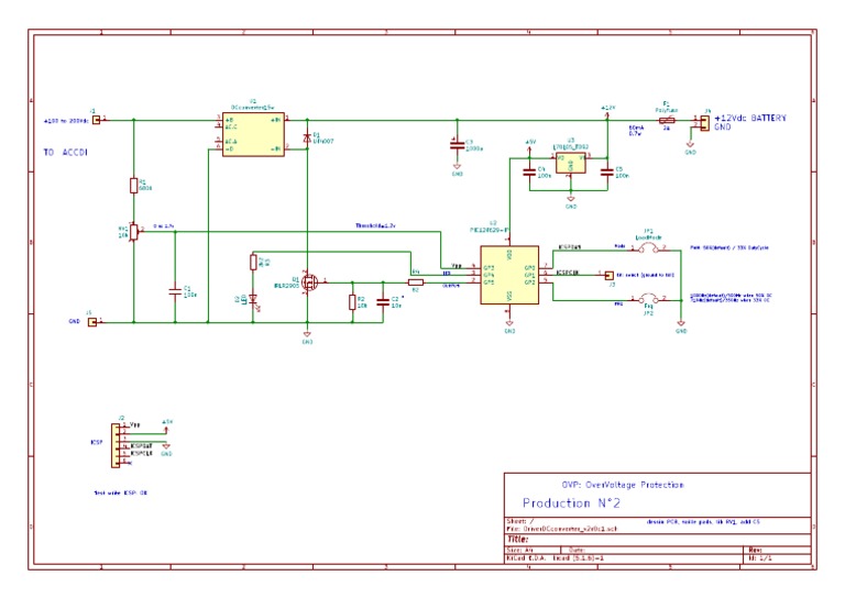 DC Converter Schematic Design Guide | PDF