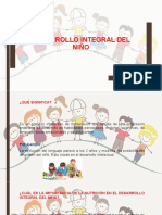 DESARROLLO INTEGRAL DEL NIÑO