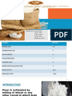 Flour Analysis: Submitted To: Dr. Gurpreet Kaur