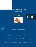 Kinetic-Muscles - Powerpoint - 20110502 - Should I Participate in Neuro Rehab Clinical Trials
