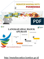 INDICATOR NASIONAL MUTU PUSKESMAS