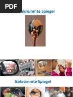 Gekrümmter Spiegel Bild Physik Grundschule