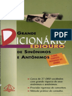 Grande Dicionário de Sinônimos e Antônimos