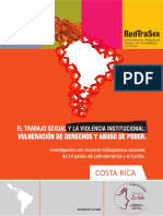 El Trabajo Sexual y La Violencia Institucional Redtrasex