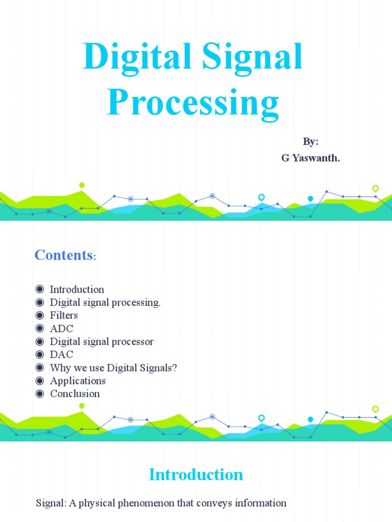 Digital Signal Processing Guide | PDF | Digital Signal Processing ...