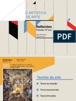 A Criação Artística e a Obra de Arte