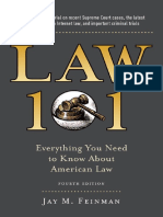 Feinman, Jay M-Law 101 - Everything You Need To Know About American Law-Oxford University Press (2010)