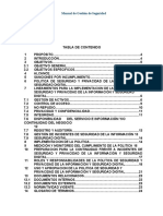 Manual de Gestion de Seguridad