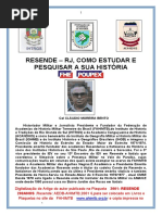 RESENDE-RJ COMO ESTUDAR E PESQUISAR SUA HISTÓRIA(1)