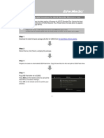 Firmware Upgrade Procedure For HD EZ Recorder Plus: Step 1