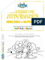 Caderno de Atividades - BERÇÁRIO - MATERNAL