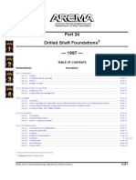 Drilled Shaft Foundations - 1997 - : Section/Article Description