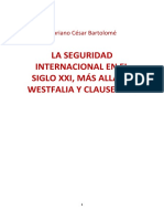 La Seguridad Internacional en El Siglo Xxi