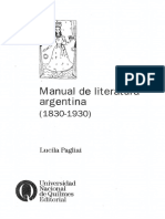 PAGLIAI Lucila, Manual de Literatura Argentina