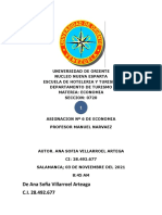 Trabajo de Economia Asignacion 6 Udone Tsu Ana Sofia Villarroel 3 12 2021