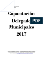 Capacitación Delegados Municipales