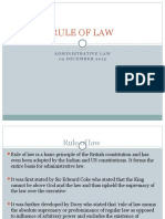 ADMN - Rule of Law