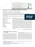 Biodiesel From Milo (Thespesia Populnea L.) Seed Oil: Umer Rashid, Farooq Anwar, Gerhard Knothe