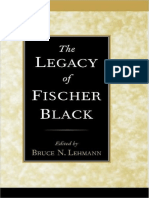 (Lehmann 05) The Legacy of Fischer Black