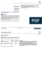 CAN Interface For FMS General: Important!