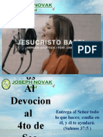 Devocional de 4to Año - Jueves 25 de Nov.