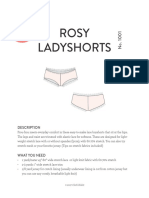 Cloth Habit 1001 Ladyshorts Instructions