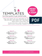 Motifs Templates: Print OUT & Keep