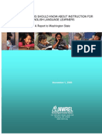 NWREL Report ELLInstruction Nov2008