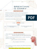 My Breathing Diary-Worksheet Answer