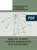 Special Subset Vertex Subgraphs For Social Networks