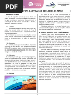 A Litosfera E A Evolução Geológica Da Terra: Aula 8