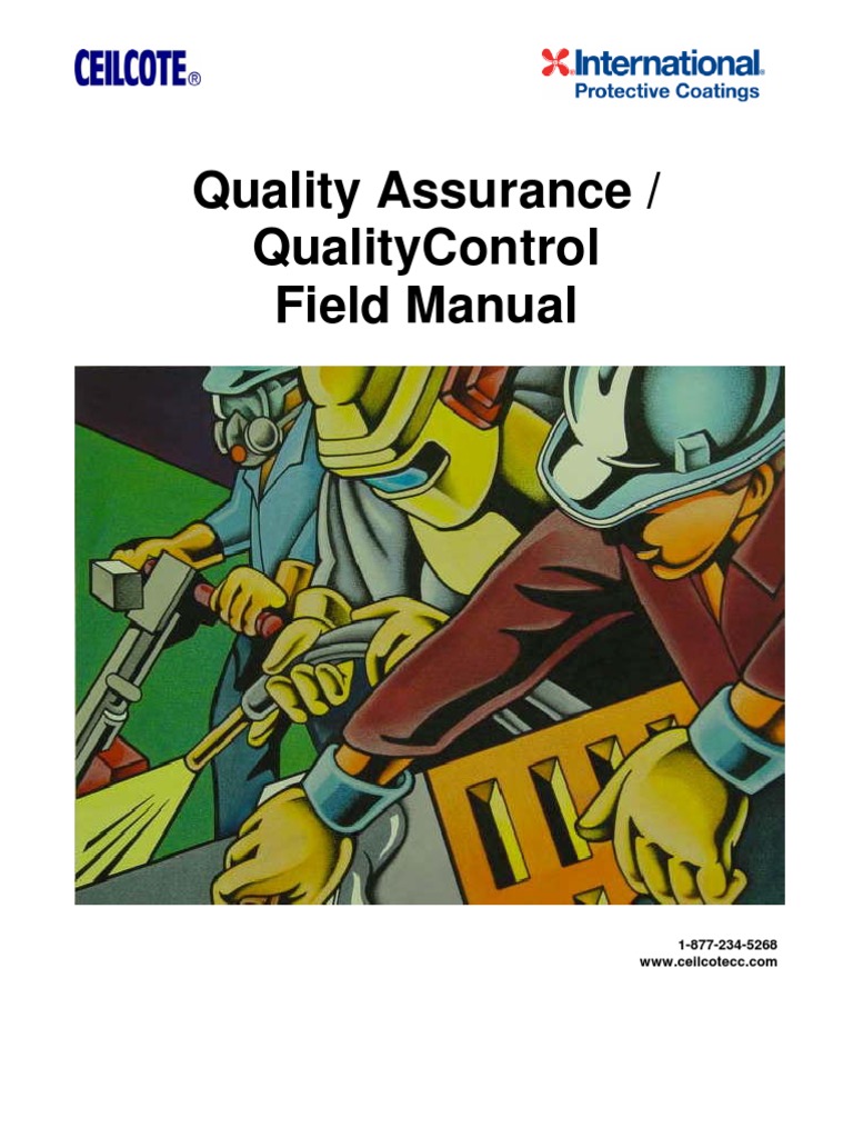 Quality Control Field Manual Guide | PDF | Quality Assurance ...