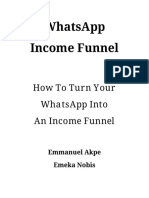 WhatsApp Income Funnel