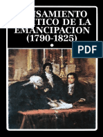 Romero José Luis & Romero Luis Alberto. Pensamiento Político de La Emacipacion Tomo I 1790 - 1825