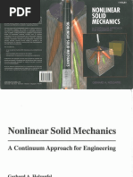 Applied Solid Mechanics | PDF | Linear Elasticity | Continuum