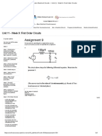 Assignment 9: Unit 11 - Week 9:first Order Circuits