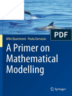 Unitext Volume 121 La Matematica Per Il 3+2 Quarteroni Alfio Gervasio Paola - A Primer On Mathematical Modelling-Springer 2020