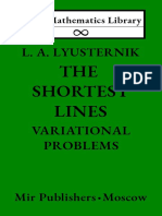 Lyusternik - The Shortest Lines Variational Problems Little Mathematics Library