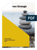 Manajemen Strategis: Teknik Industri Universitas Widyatama 2020
