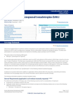 Human Menopausal Gonadotropins (HMG) : Coverage Rationale