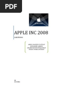 Apple Inc 2008: Case Study#2