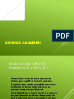 Agamben e o poder soberano sobre a vida nua