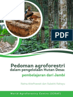 Pedoman Agroforestri Dalam Pengelolaan Hutan Desa
