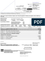 American Express statement breakdown