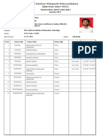 Ujjain Road, Indore-453111: Examination Admit Card (Eac) January-2022