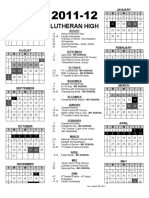 School Calendar 2011-12