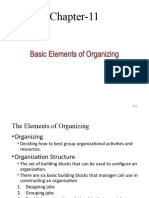 Chapter-11: Basic Elements of Organizing