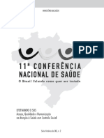 11 - Conferência Nacional de Saúde